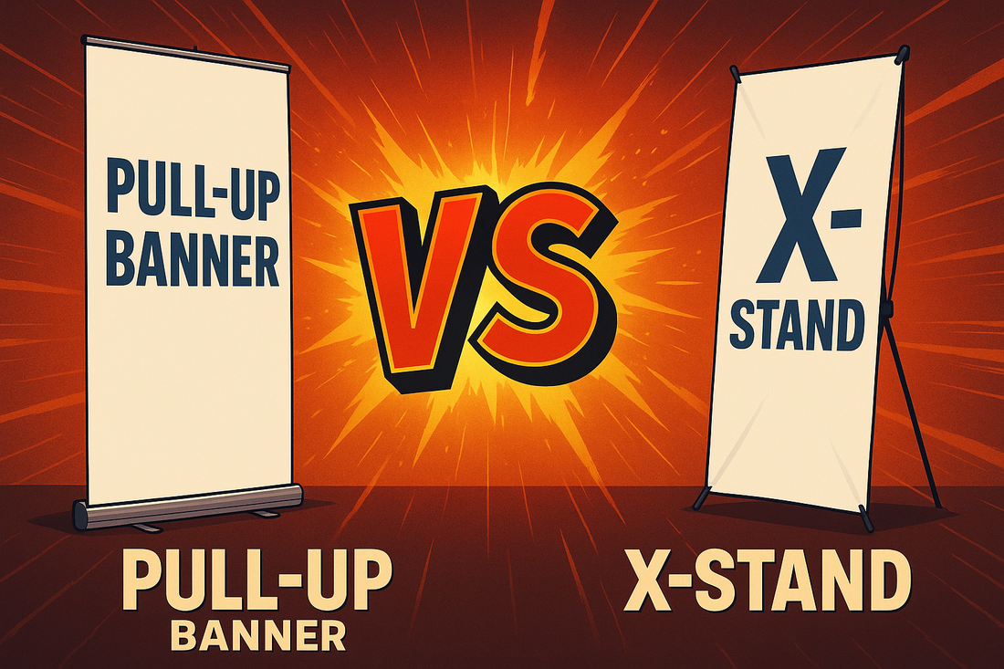 Pull-up Banner VS X-Stand