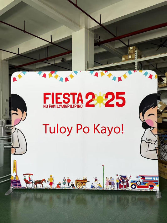 Tension Fabric Flat Backdrop – FREE DELIVERY with NO minimum spend