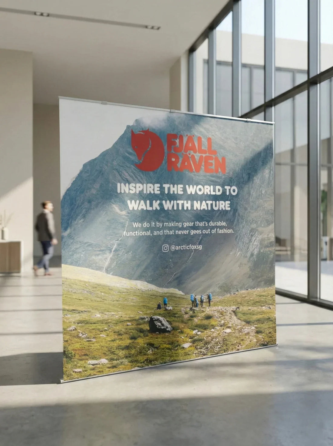 AirFrame: The Feather-Light, Aerodynamic Backdrop for Brands on the Move