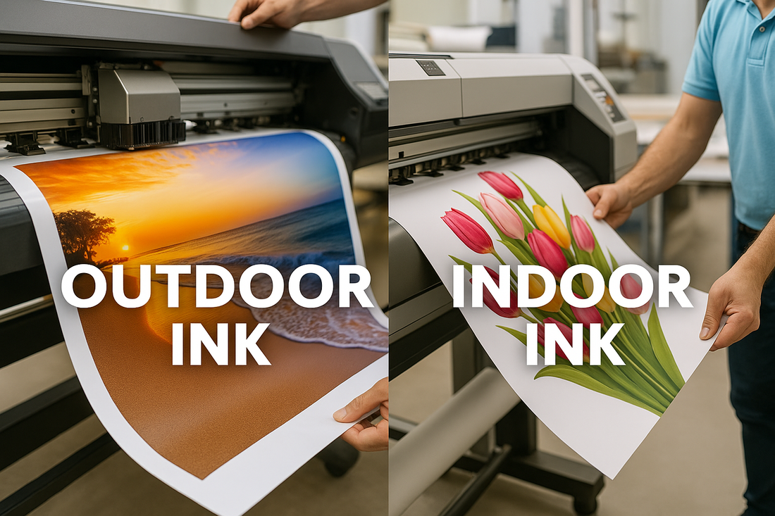 Prints using Outdoor Ink vs Indoor Ink