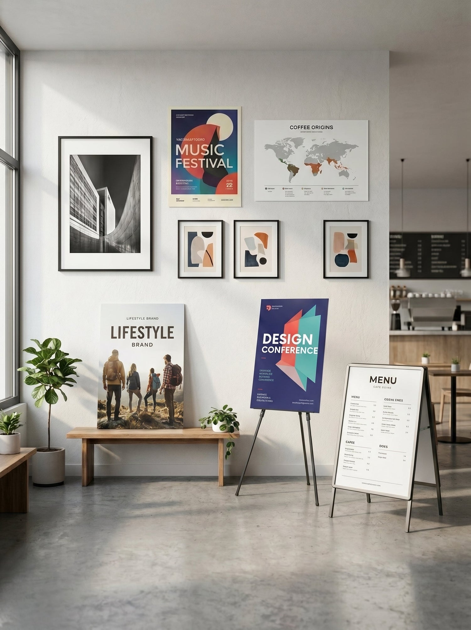 Posters, Boards & Fabrics