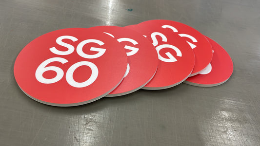 DieCut Round Foam Boards of SG60