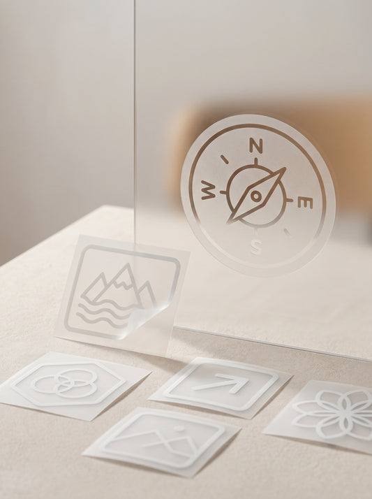 Frosted Sticker