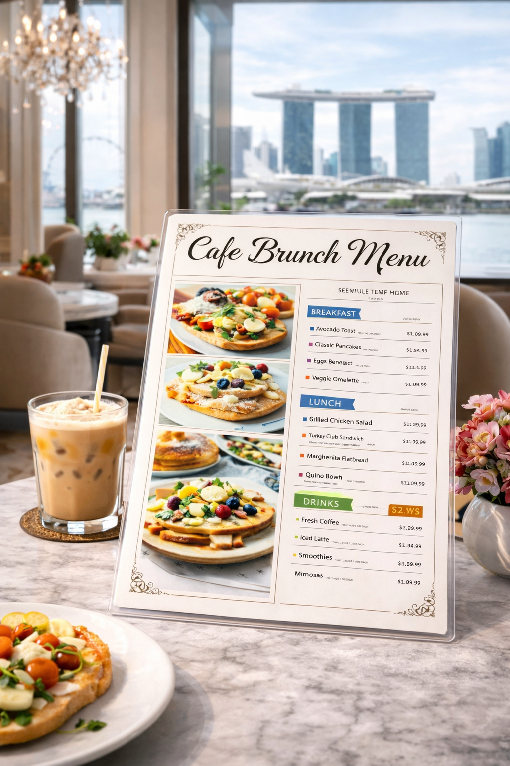 Hot Laminated Cards and Menus