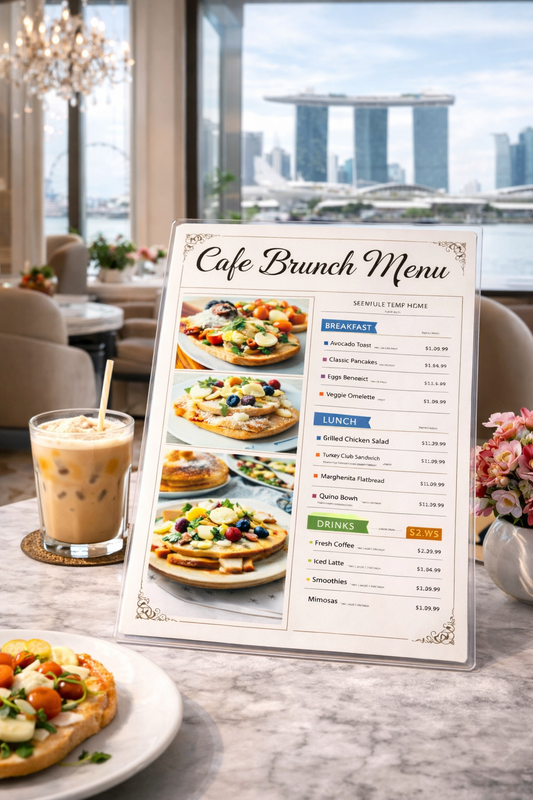 Hot Laminated Cards and Menus
