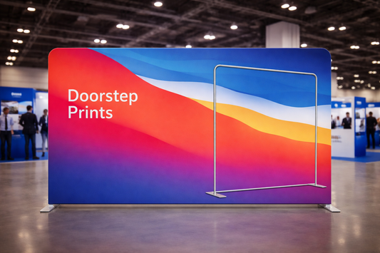 Tension Fabric Flat Backdrop – FREE DELIVERY with NO minimum spend