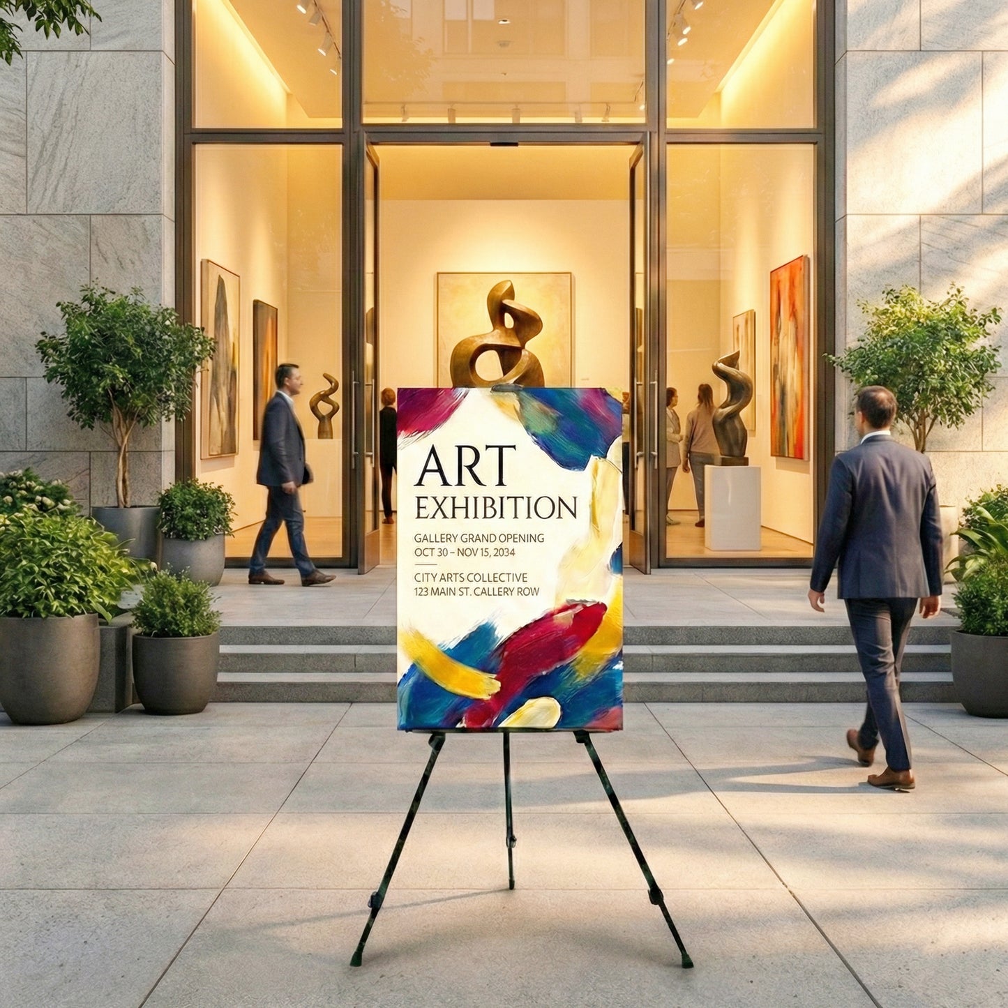 Easel Poster Stand (Stand ONLY)